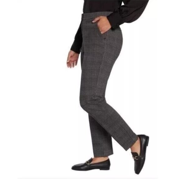 NWT Banana Republic Women's Ponte Stretch Pants Gray Size 16 $80 11HL143 - Picture 2 of 3